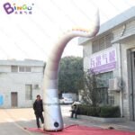 Custom Made 3m 4m 5m High Silver Tentacle Inflatable Octopus Leg For Decoration Toys - 6