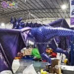 Custom Made 6x4x6 3 Meters Giant Inflatable Dragon Flying For Decoration Toys - 5
