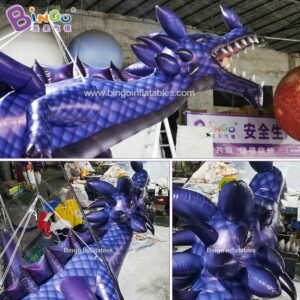 Custom Made 6x4x6 3 Meters Giant Inflatable Dragon Flying For Decoration Toys - 2