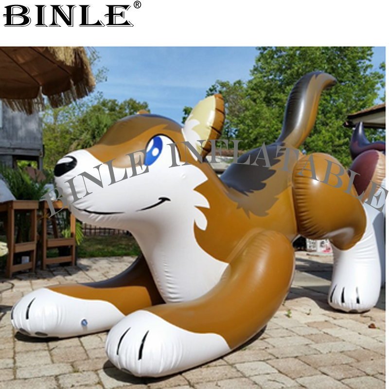 Giant Custom Inflatable Wolf Cute Outdoor Advertising Model Air Sealed Pvc Cartoon Toy Durable And Fun - 2 Giant Custom Inflatable Wolf Cute Outdoor Advertising Model Air Sealed Pvc Cartoon Toy Durable And Fun - 2