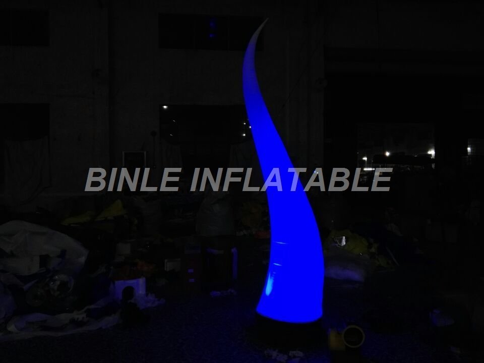 24m Customizable Inflatable Lighting Cone Pillar For Festivals And Special Events - 3 24m Customizable Inflatable Lighting Cone Pillar For Festivals And Special Events - 3