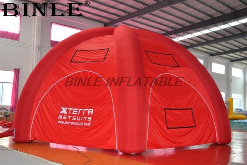 6m Diameter Custom Inflatable Spider Dome Tent For Outdoor Trade Shows Events Advertising With Covers - 2