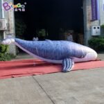 Customizable Size 3-8 Meters Inflatable Whale For Theme Park Hanging Cartoon Toys - 5