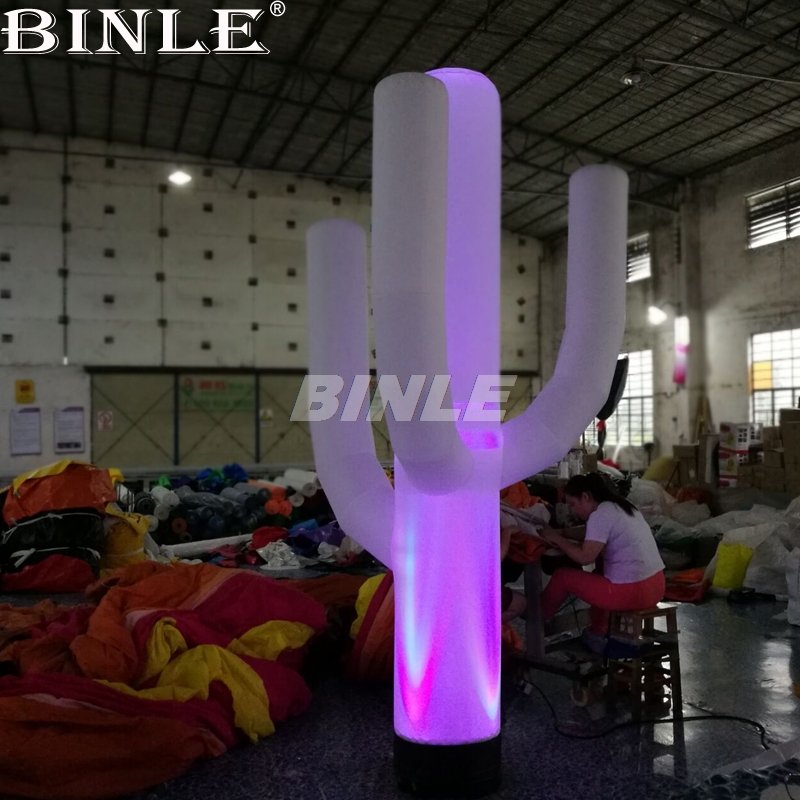 Outdoor Giant Inflatable Led Cactus Customizable Creative Decoration For Parties And Events - 2