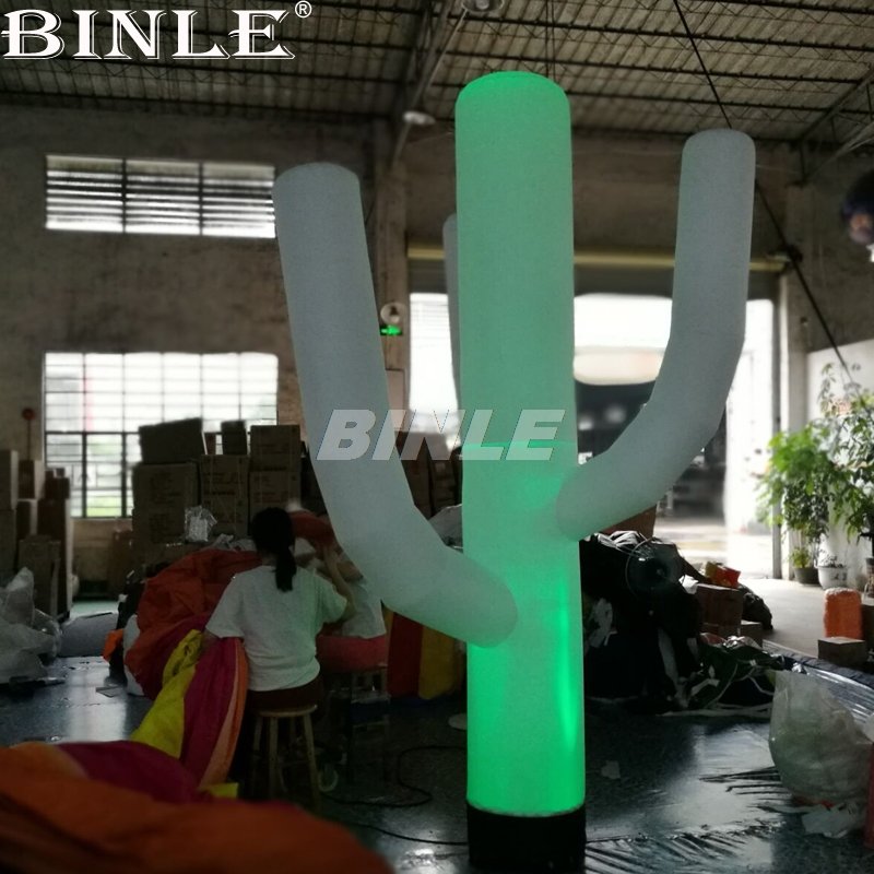 Outdoor Giant Inflatable Led Cactus Customizable Creative Decoration For Parties And Events - 3