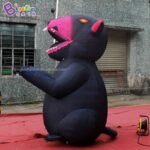 Customized 2 5m Height Giant Inflatable Mouse Large Rat Toys - 4