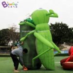 Customized 2 7x3 Meters Giant Inflatable Grasshopper Big Inflatables For Decoration Toys - 4