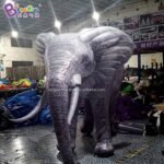 Customized 3 9x2 5m Inflatable Elephant For Carnival Party Decoration Giant Blow Up Display Toys - 3