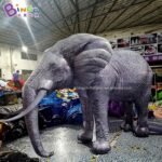 Customized 3 9x2 5m Inflatable Elephant For Carnival Party Decoration Giant Blow Up Display Toys - 5