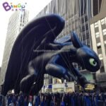 Customized 3m 5m 7m Width Giant Inflatable Toothless Dragon With Wings Flying Large Animal Cartoon Lugia Toys - 3