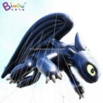 Customized 3m 5m 7m Width Giant Inflatable Toothless Dragon With Wings Flying Large Animal Cartoon Lugia Toys - 4