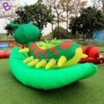 Customized 3m Length Giant Inflatable Insects Big Worm Inflatables For Decoration Toys - 6