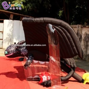 Customized 3x2 4x2 Meters Big Inflate Toothless Dragon Inflatable Toys - 2