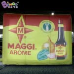 Customized 4x3x1 2 Meters Inflatable Advertising Box For Shop Decoration Blow Up With Lighting Display Toys - 4