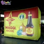 Customized 4x3x1 2 Meters Inflatable Advertising Box For Shop Decoration Blow Up With Lighting Display Toys - 5