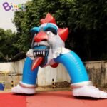 Customized 5x5 Meters Inflatable Clown Arch Halloween Toys - 3