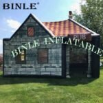 Customized 5x6m Blow Up Inflatable Irish Pub Bar House Tent For Rental - 2