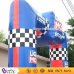 Customized 7 8x6m Inflatable Start And Finish Line Arches Motor Race Archway -toys - 3
