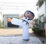 Customized Giant Advertising Character Inflatable Karate Man Taekwondo For - 3