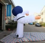 Customized Giant Advertising Character Inflatable Karate Man Taekwondo For - 4