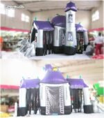 Inflatable Horrible Haunted House 6mx4mx2 5m Giant Ghost Castle For Halloween - 5