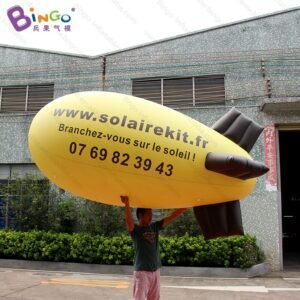 Customized Logo 3 Meters Inflatable Airship For Promotion Activity Pvc Aircraft Balloon Display Toys - 2