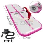 Customized Size Inflatable Air Track Mats 1-3m Gymnastics Mat For Training Dwf Material Tumbling Hot Floor - 5