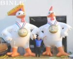 Customized Giant Animal Model Inflatable Rooster Chicken Cock Mascot Balloon For Advertising - 2