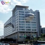 Customized Giant Inflatable Shark On The Building 5 Parts Large Toys - 2