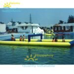 Customized Inflatable Sports Field Floating Water Volleyball With Net - 3