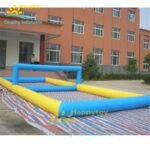 Customized Inflatable Sports Field Floating Water Volleyball With Net - 5