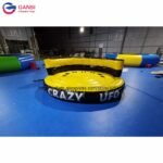 Customized Inflatable Water Towable Boat 3m Diameter Flying Crazy Ufo For Sea Games - 4