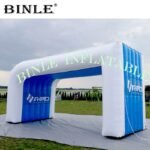 Customized Oxford Inflatable Trade Show Booth Portable Kiosk Tent Stand Bar For Promotion - 2