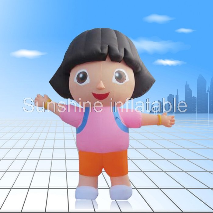Dora Cartoon Character 10ft Inflatable Decoration Customized 3m Event Prop For Girls Lovely And Nice - 1 Dora Cartoon Character 10ft Inflatable Decoration Customized 3m Event Prop For Girls Lovely And Nice - 1