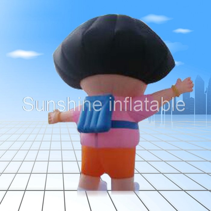 Dora Cartoon Character 10ft Inflatable Decoration Customized 3m Event Prop For Girls Lovely And Nice - 2 Dora Cartoon Character 10ft Inflatable Decoration Customized 3m Event Prop For Girls Lovely And Nice - 2