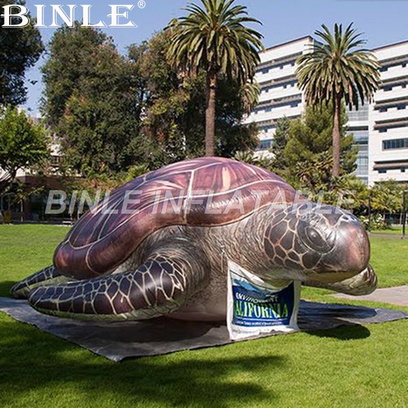 Giant Custom Inflatable Turtle Model Sea Animal Balloon For Advertising Events Parades - 2