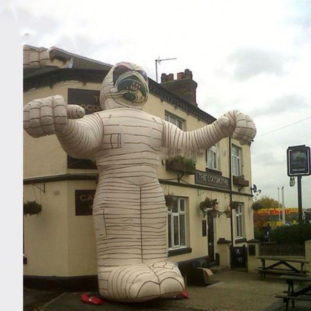 Customized Giant Egyptian Inflatable Zombie Airblown Monster For Outdoor Halloween Decoration Customized Giant Egyptian Inflatable Zombie Airblown Monster For Outdoor Halloween Decoration