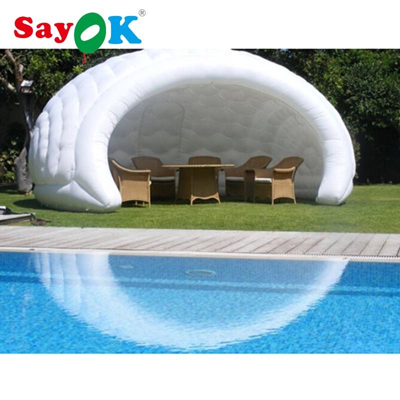 Customized Inflatable Event Dome Tent With Highpower Air Blower For Outdoor Gatherings Festivals - 1 Customized Inflatable Event Dome Tent With Highpower Air Blower For Outdoor Gatherings Festivals - 1