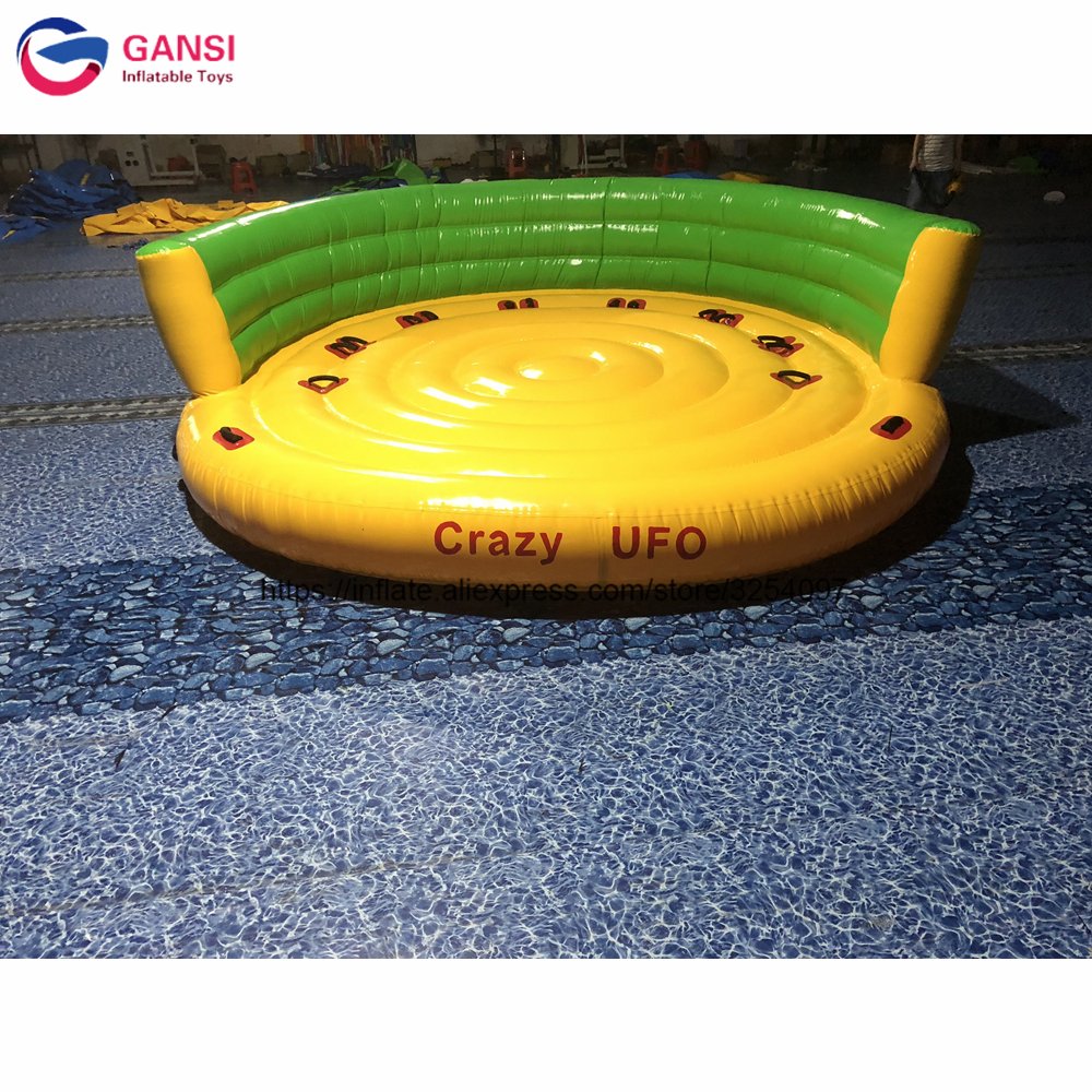 Customizable 3m Diameter Inflatable Water Towable Boat Crazy Ufo For Sea Water Sports And Games - 10 Customizable 3m Diameter Inflatable Water Towable Boat Crazy Ufo For Sea Water Sports And Games - 10