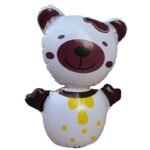 Cute Stand Up Inflatable Panda & Bear Boxing Punching Bop Bag Child Toy Tumbler Blow Birthday Gift Party Supply - 5