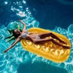 Dmar 185cm Inflatable Giant Pool Float Mattress Toys Watermelon Pineapple Cactus Beach Water Swimming Ring Lifebuoy Sea Party - 5