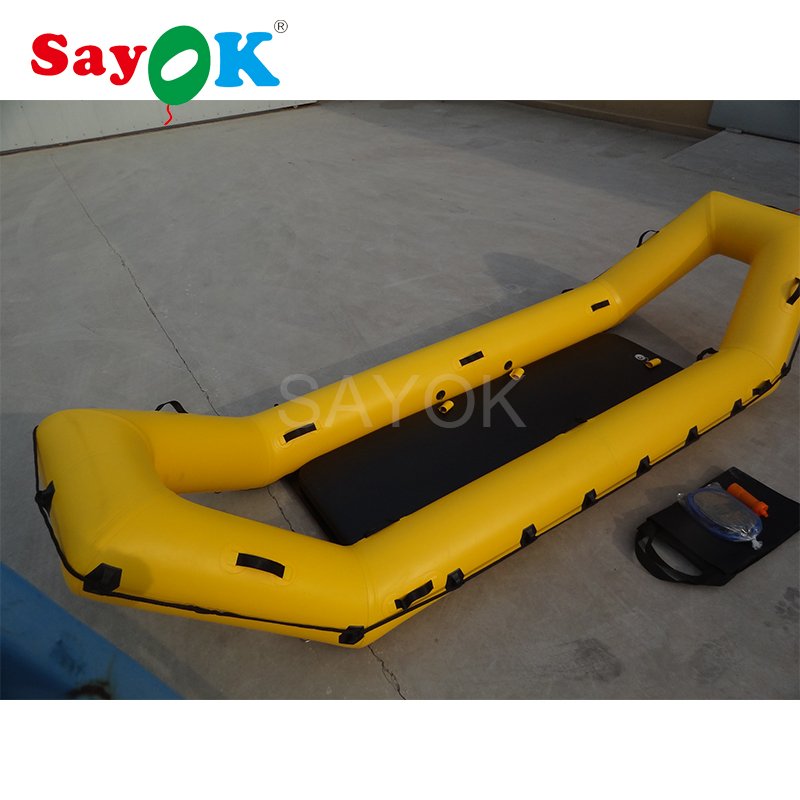 Quality Inflatable Rescue Sled Snow Ski Board For Outdoor Winter Sports And Emergency Situations - 1 Quality Inflatable Rescue Sled Snow Ski Board For Outdoor Winter Sports And Emergency Situations - 1