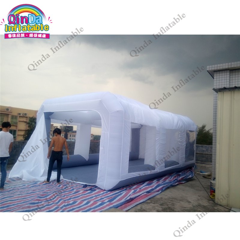 Portable Inflatable Spray Booth Tent For Car Paint Design And Auto Detailing - 11