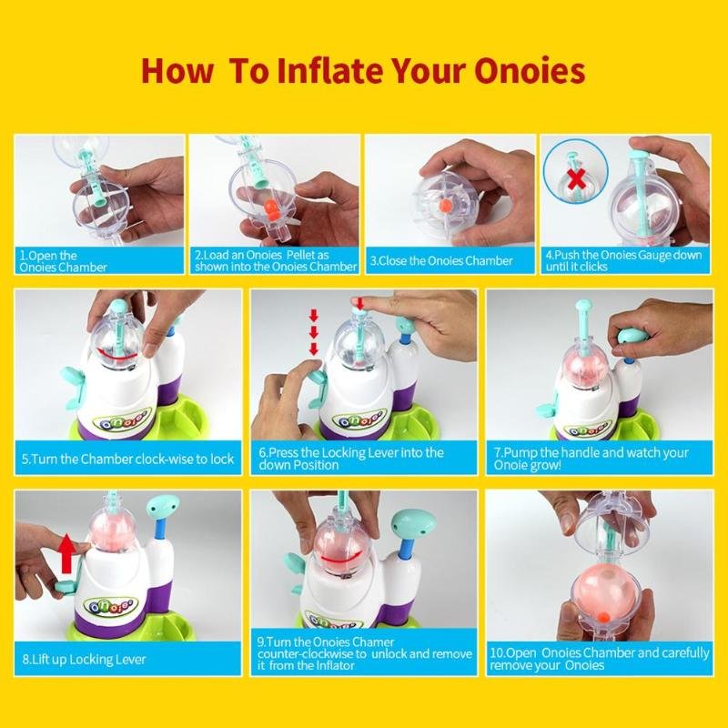 Diy Inflatable Toy Kit Fun Balloon Inflator Machine For Kids Creative Assembly Activity Sticky - 4