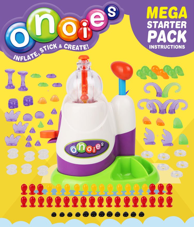 Diy Inflatable Toy Kit Fun Balloon Inflator Machine For Kids Creative Assembly Activity Sticky - 1