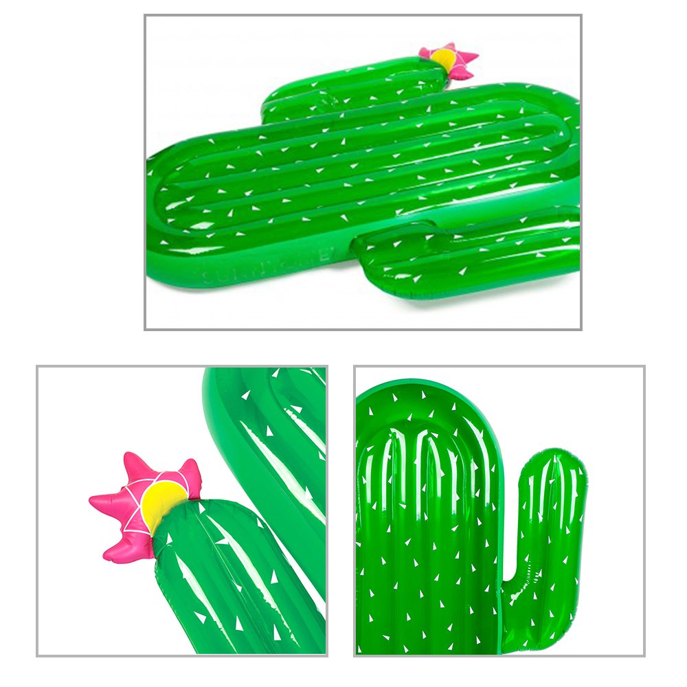 Dmar Giant 185cm Inflatable Pool Float Watermelon Pineapple Cactus Design Swimming Ring Lifebuoy Beach Water Party Mattress Toy - 9 Dmar Giant 185cm Inflatable Pool Float Watermelon Pineapple Cactus Design Swimming Ring Lifebuoy Beach Water Party Mattress Toy - 9