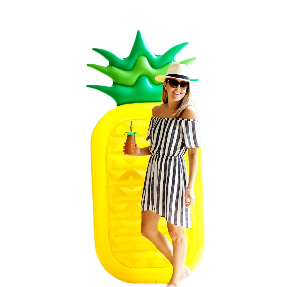 Dmar Giant 185cm Inflatable Pool Float Watermelon Pineapple Cactus Design Swimming Ring Lifebuoy Beach Water Party Mattress Toy - 10 Dmar Giant 185cm Inflatable Pool Float Watermelon Pineapple Cactus Design Swimming Ring Lifebuoy Beach Water Party Mattress Toy - 10