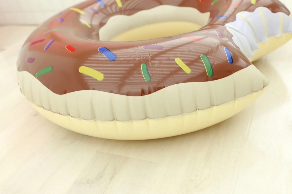 Extra Large Inflatable Donut Swim Ring Lifesaver Float Seat For Adults Summer Childrens Pool Party Toy - 15 Extra Large Inflatable Donut Swim Ring Lifesaver Float Seat For Adults Summer Childrens Pool Party Toy - 15
