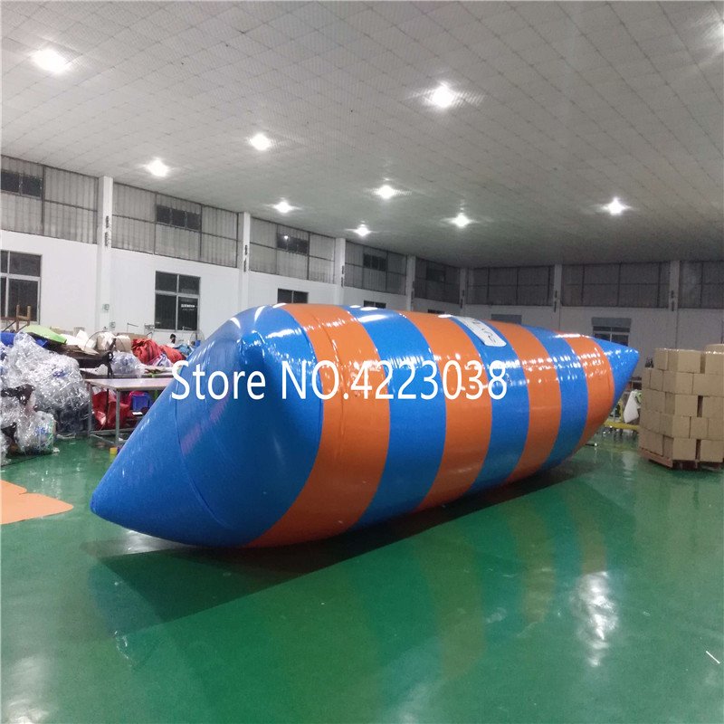 5mx2m Inflatable Water Blob Durable Aqua Trampoline Outdoor Water Sport Jumping Bag For Kids And Adults - 4