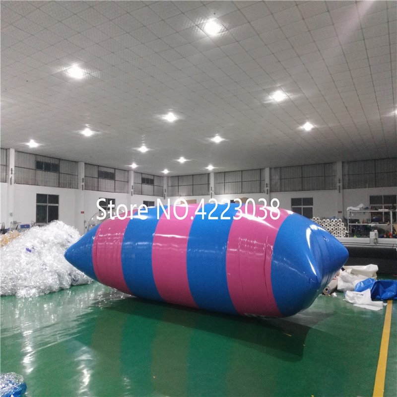 5mx2m Inflatable Water Blob Durable Aqua Trampoline Outdoor Water Sport Jumping Bag For Kids And Adults - 3